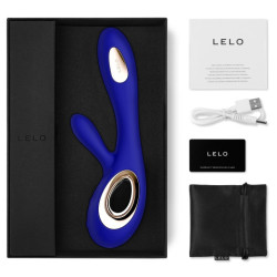 LELO Vibromasseur Soraya Wave 22 x 3.8 cm Bleu nuit